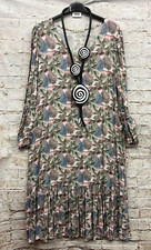 Damen Sommer Tunika Kleid