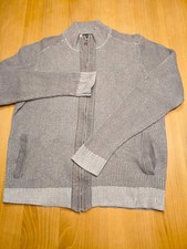 GUESS   Strickjacke  Gr. L   grau/beige  Achselweite 56cm