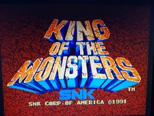 King of the Monsters  Neo Geo