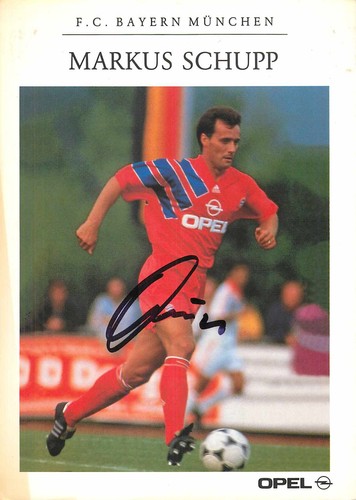 Autogramm markus schupp - autogramm,