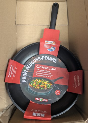 Profi aluguss pfanne - aluguss-pfanne, (28cm)