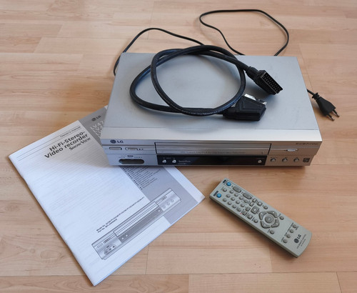 Vcr lv4787 hifi stereo 6 - lg,