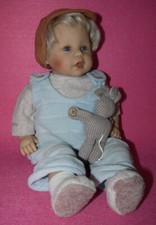 Süsse Zapf Creation Puppe Colette 2001 RA 16 PL 44 cm Sammlerpuppe