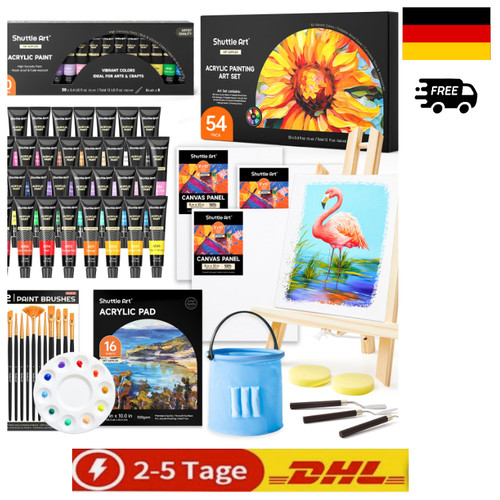 Acrylfarben set teile - set,