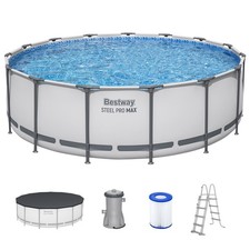 Aufstellpool set mit - aufstellpool,