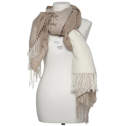 Schal damen beige weiß 168 - schal,,