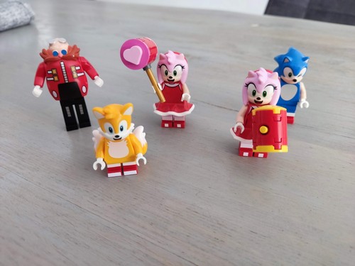 Lego sonic the hedgehog - hedgehog, amy