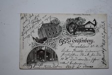Litho Gräfenberg Freiwaldau Schindlers Milchhalle Jesenik Mähren Sudeten