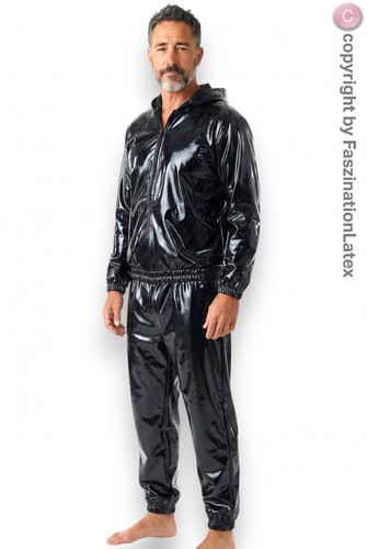 Latex anzug jogginganzug in - latex,