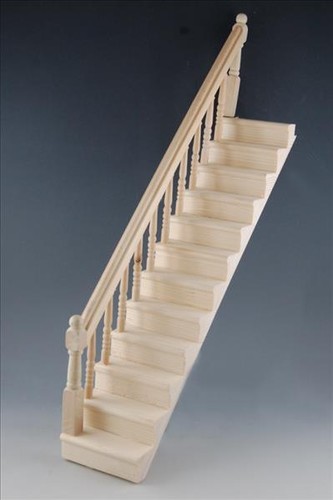 Naturfarbene treppe handlauf - treppe,,