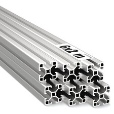 Aluprofile 40x40 Nut 8 Typ I - Item kompatibel Nutprofile Konstruktionsprofile