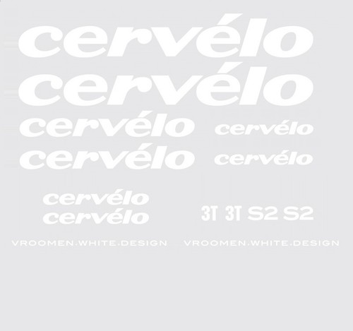 Cervelo bicycle decals - s2,