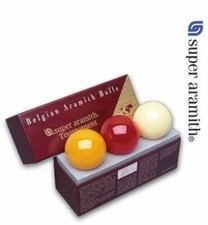 Original Aramith Tournament Carambolage Kugeln 61,5 mm