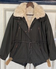 Trafaluc/Herbst-Winter-Jacken & Kapuze-Pelz/Grun,4Taschen,Details,Gr.D-S(44-46)