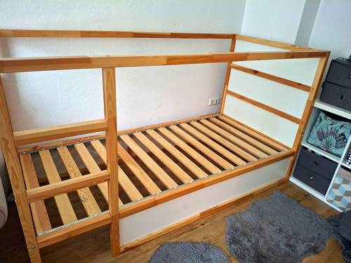 Ikea bettrahmen holz natur - bettrahmen,