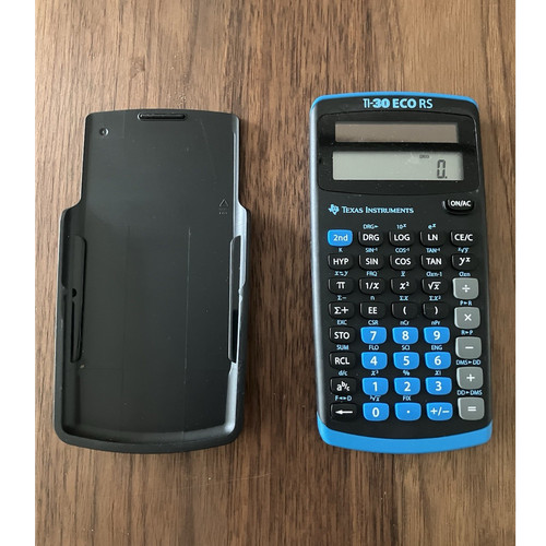 Texas instruments eco - texas, ti-30