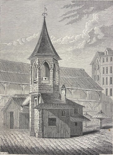 Paris der pranger des - des, halles
