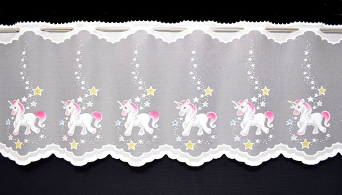 Einhorn scheibengardine - ,
