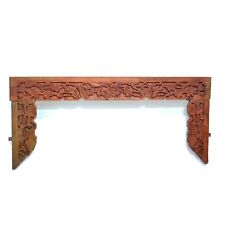 asiatische Holzpaneel Holzplatte chinesische Möbel Holzornamente Wand Deko Bild