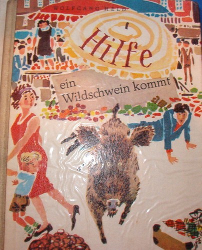 Hilfe ein wildschwein kommt - hilfe,