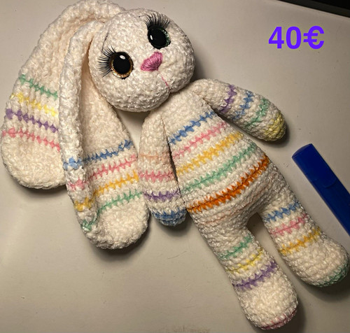 Stoff plüschtier kaninchen - &,