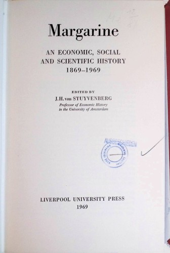 Margarine economic social - an,