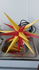 Herrnhuter Stern außen Rot Gelb 60 cm