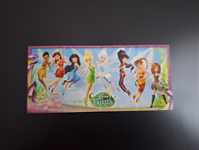 Ü-Ei Beipackzettel Disney Fairies-Tinker Bell u. d. Piratenfee a. m . g . K / EU