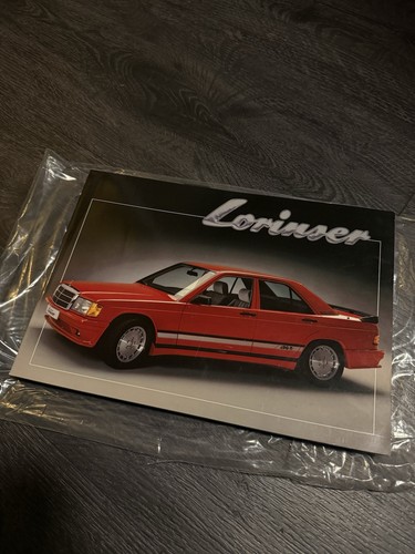Mercedes lorinser katalog 1984 - mercedes,