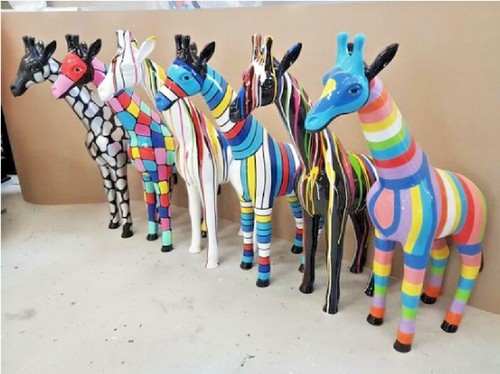 Giraffe figur dekofigur - figur,