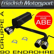 FRIEDRICH MOTORSPORT AUSPUFF ESD DUPLEX FÜR PEUGEOT 107