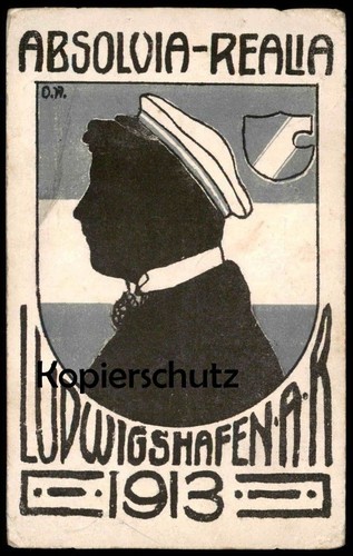Alte postkarte ludwigshafen - alte,