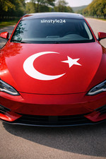 Autoaufkleber türkei fahne - autoaufkleber,
