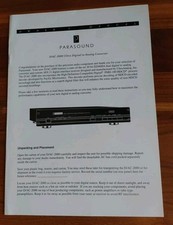 Betriebsanleitung parasound - betriebsanleitung,