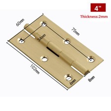 Messing Scharniere, Box