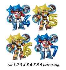 Transformers Folienballon Bumblebee Optimus Autos Roboter Ballons Junge Party