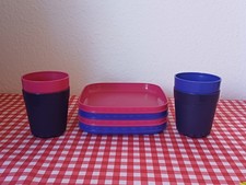 Tupperware  4 Teller + 4