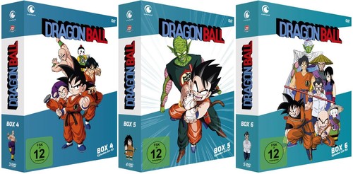 Dragonball serie box 4 6 - dragonball, tv-serie