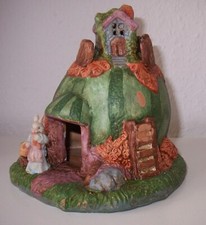 Hasenhaus aus Ton - Ostern