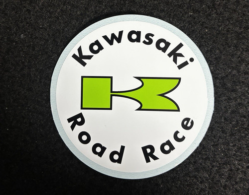 Kawasaki road race - kawasaki, aufkleber