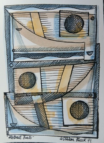 Vintage abstraktes - 20.,