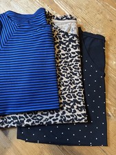 Küstenluder s. Oliver C&A 3x Basic Shirt Streifen Dots Leo XXL 2XL Rockabilly