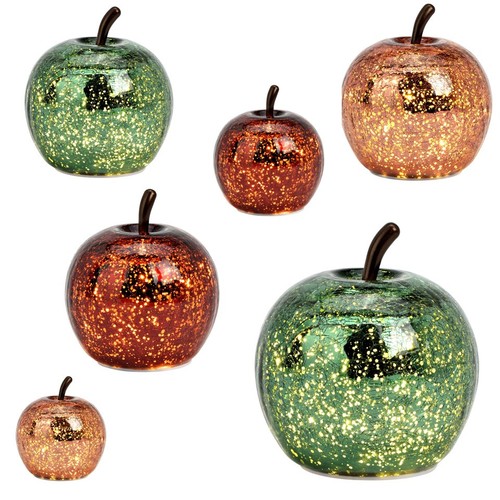 Dekoleuchte apfel glas - dekoleuchte,