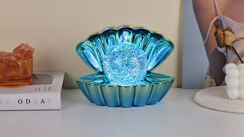 Blau gelb glitzer perlen - gelb,