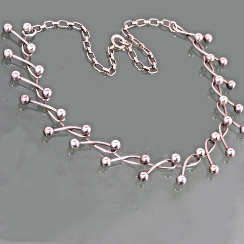 Silber kette modernist design - modernist,