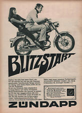 Zündapp KS 100 * 1969 * Original Werbung Ad Reklame