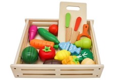 Buntes Holzset Obst und