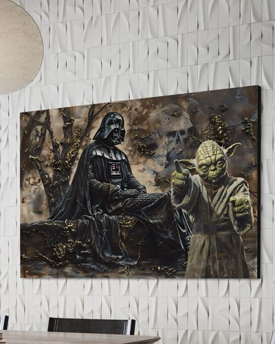 Star wars leinwandbild darth - wars,
