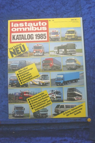 Lastauto omnibus katalog - lastauto, 1985