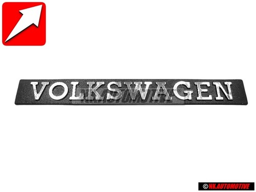Original volkswagen hinten - original,